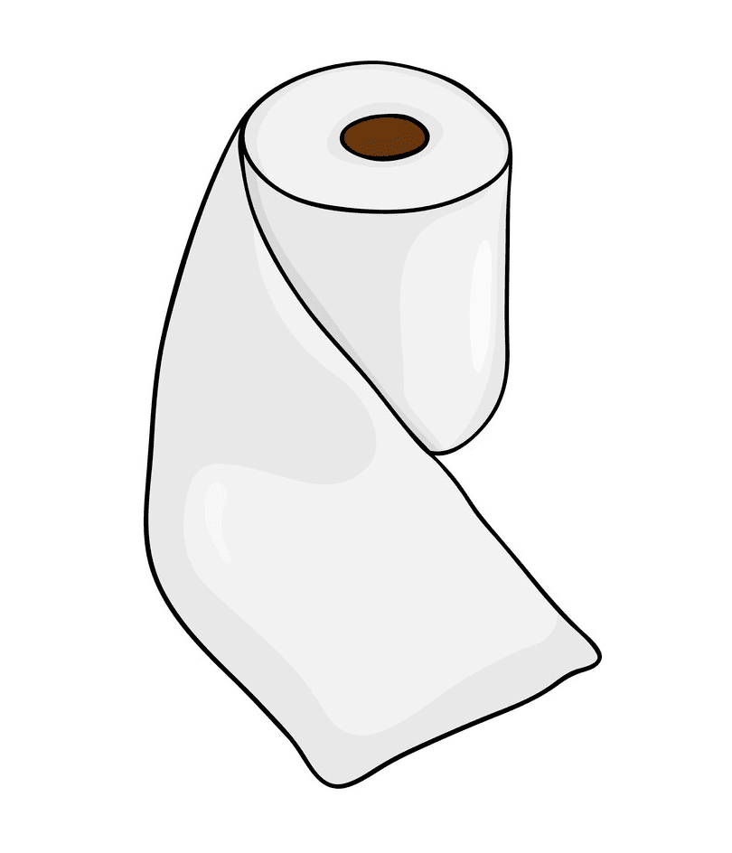 Toilet Paper clipart 2