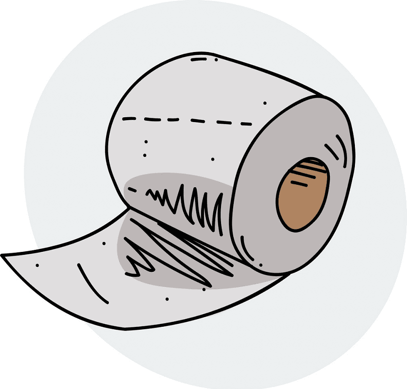 Toilet Paper clipart 6