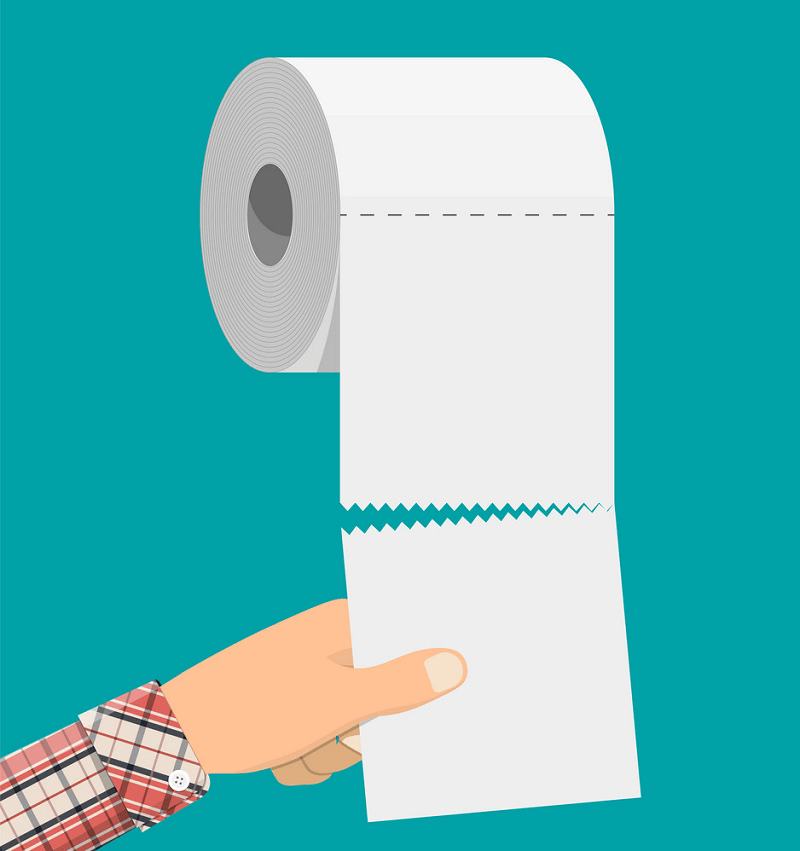 Toilet Paper clipart free