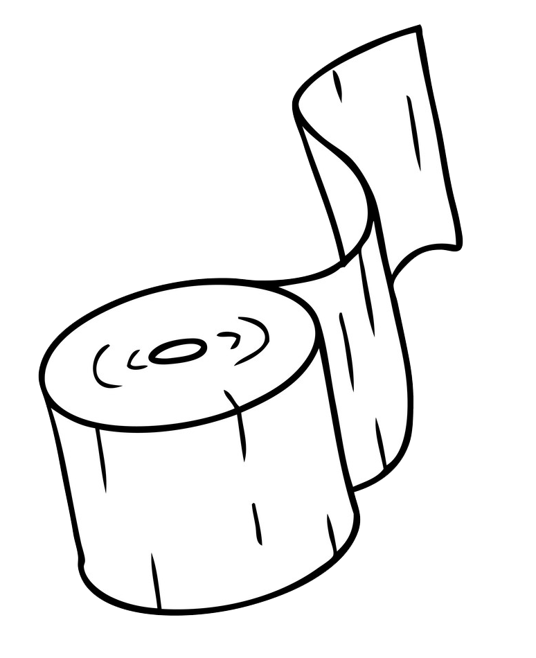 Toilet Paper clipart transparent 3