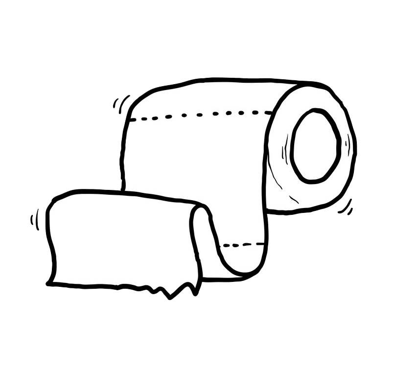 Toilet Paper clipart transparent 4