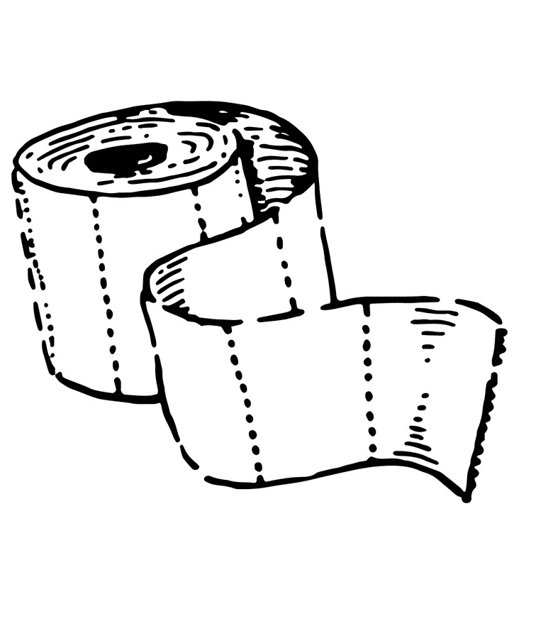 Toilet Paper png clipart