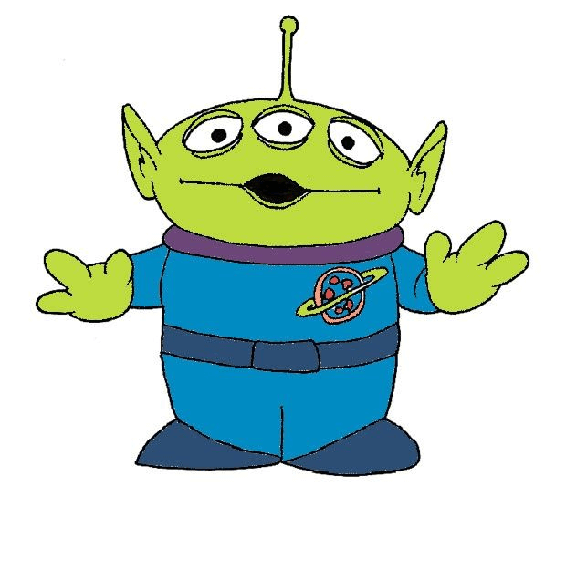 Toy Story Alien clipart