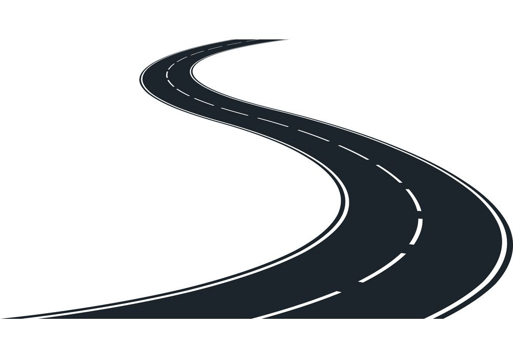 Winding Road clipart 2