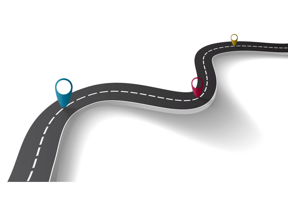Winding Road clipart free