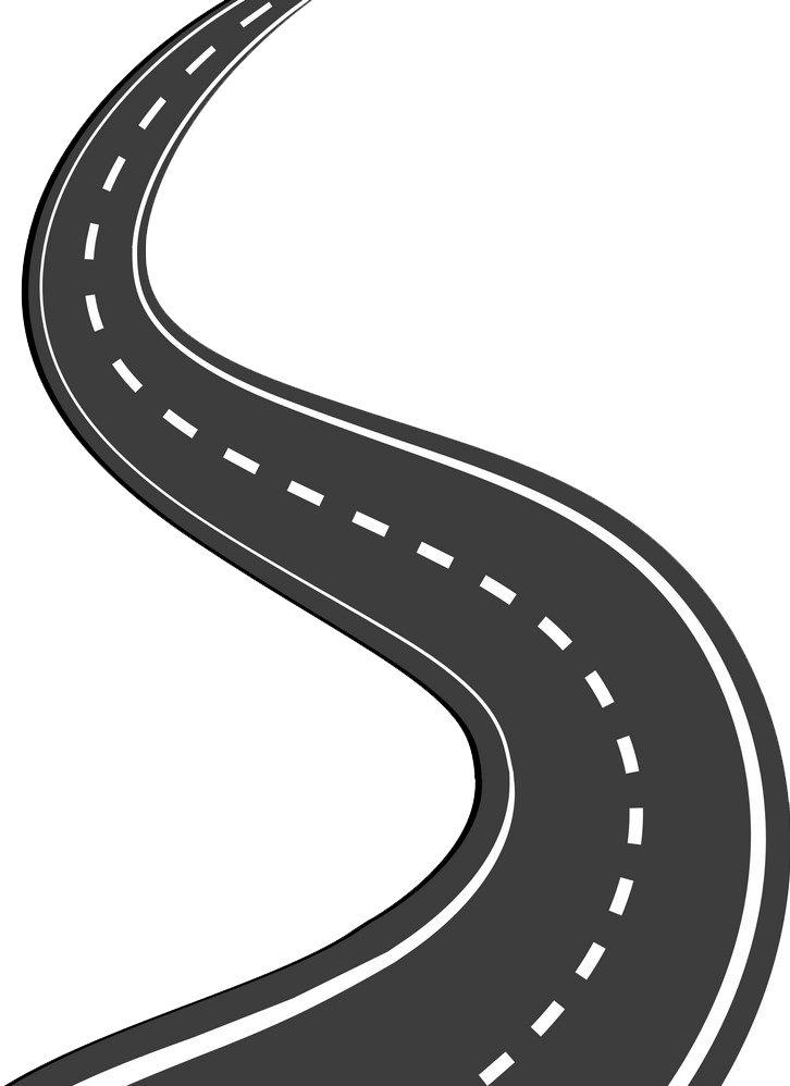 Winding Road clipart transparent 5