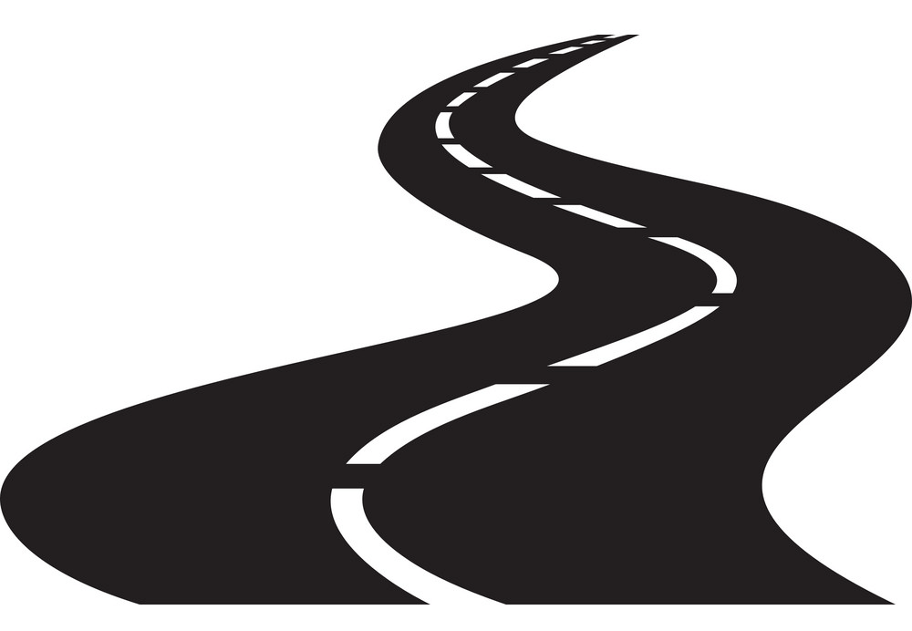 Winding Road clipart