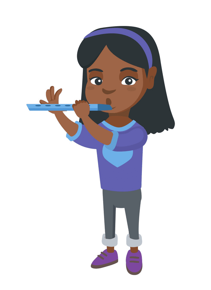 African American Girl clipart 3