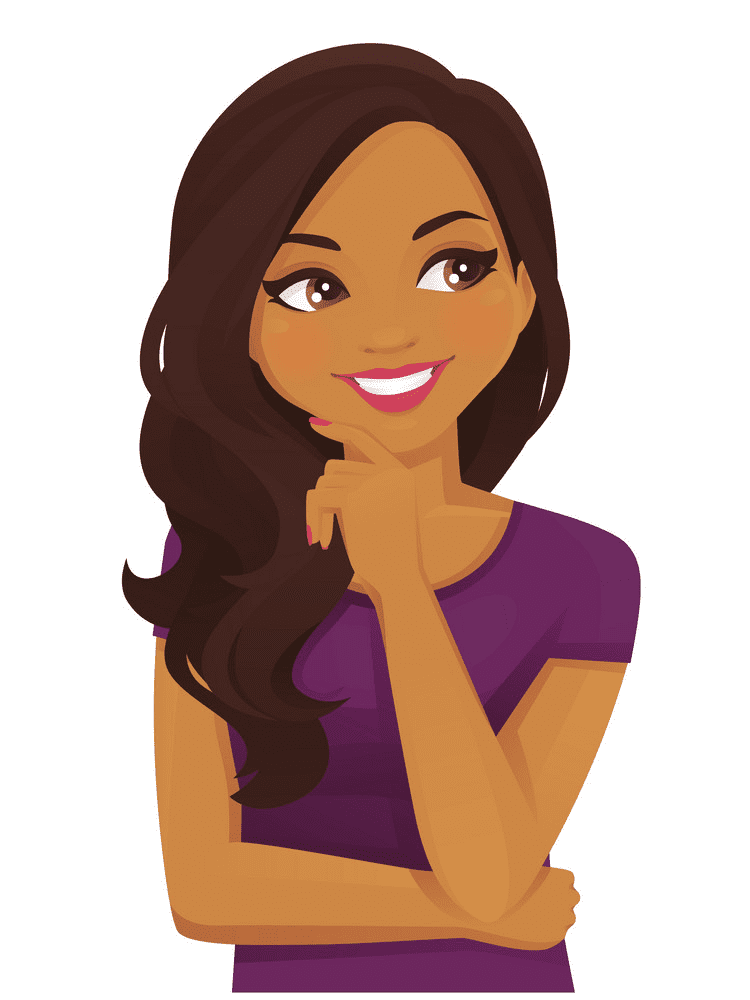 African American Girl clipart