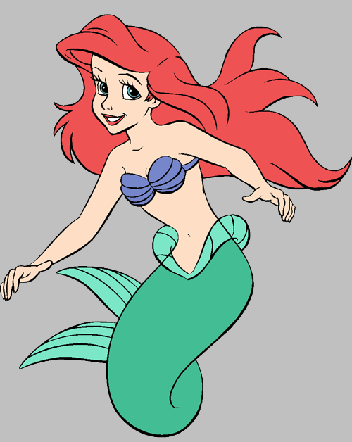 Ariel Disney Princess clipart 1