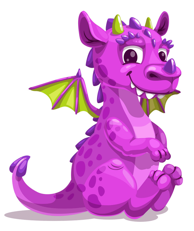 Baby Dragon clipart 1