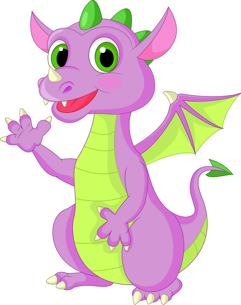Baby Dragon clipart 5