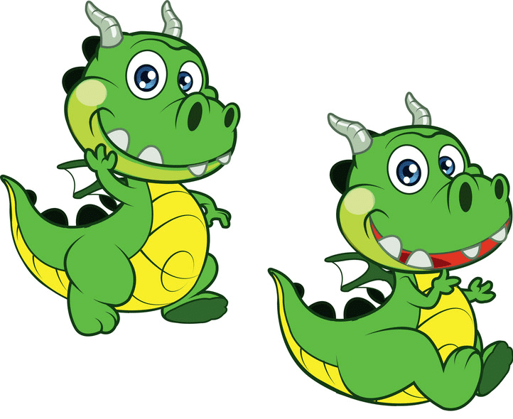 Baby Dragon clipart 6