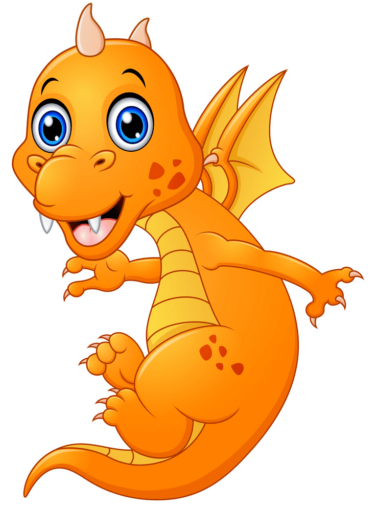 Baby Dragon clipart 7