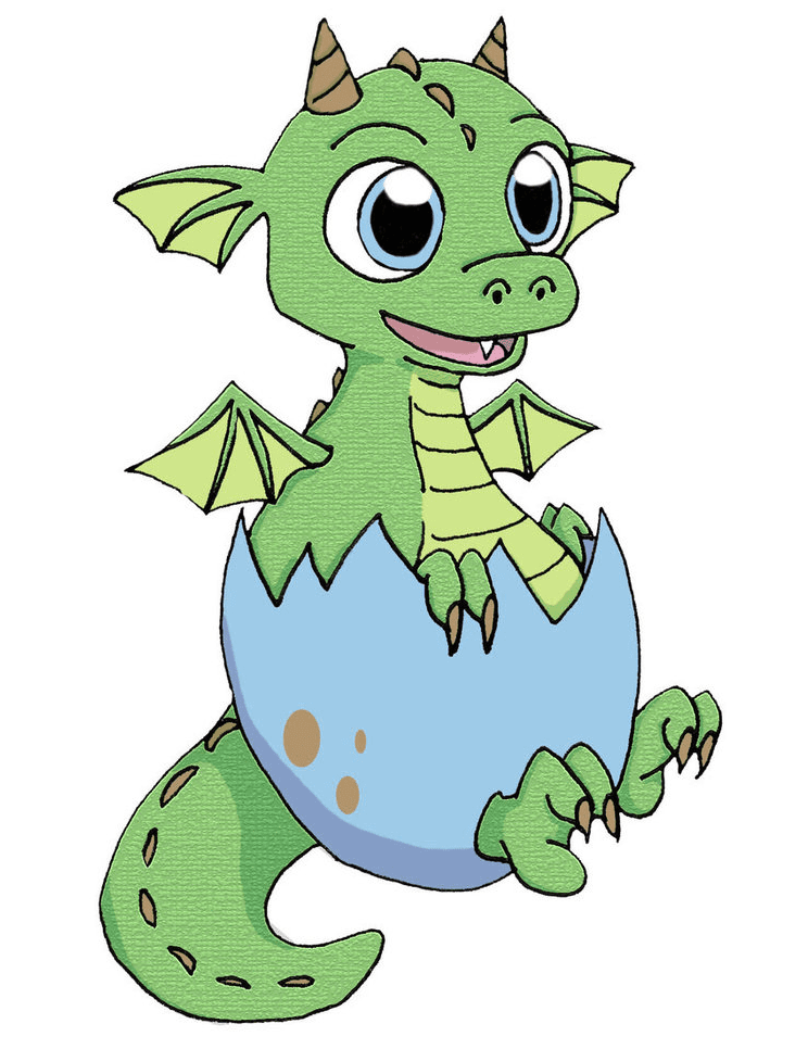 Baby Dragon clipart images