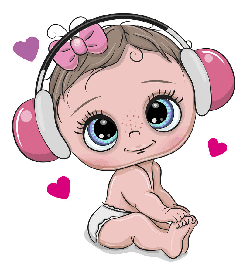 Baby Girl clipart 1