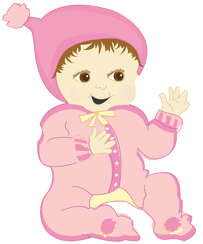 Baby Girl clipart free image