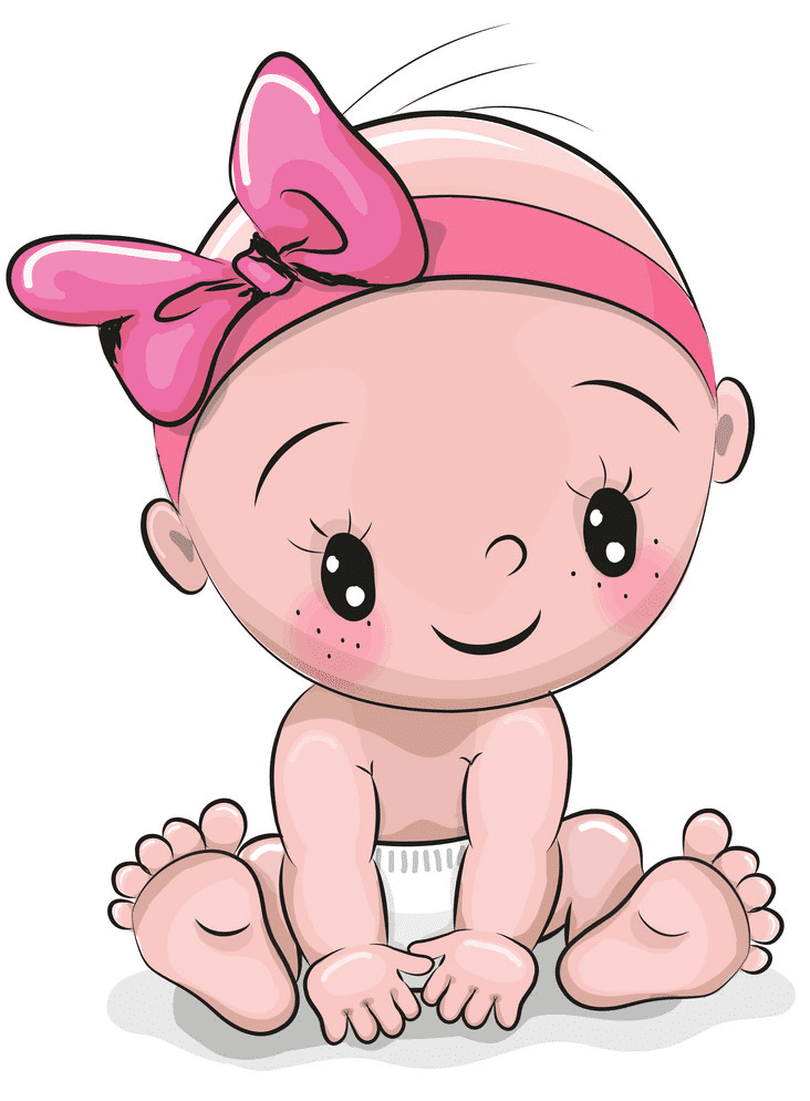 Baby Girl clipart free