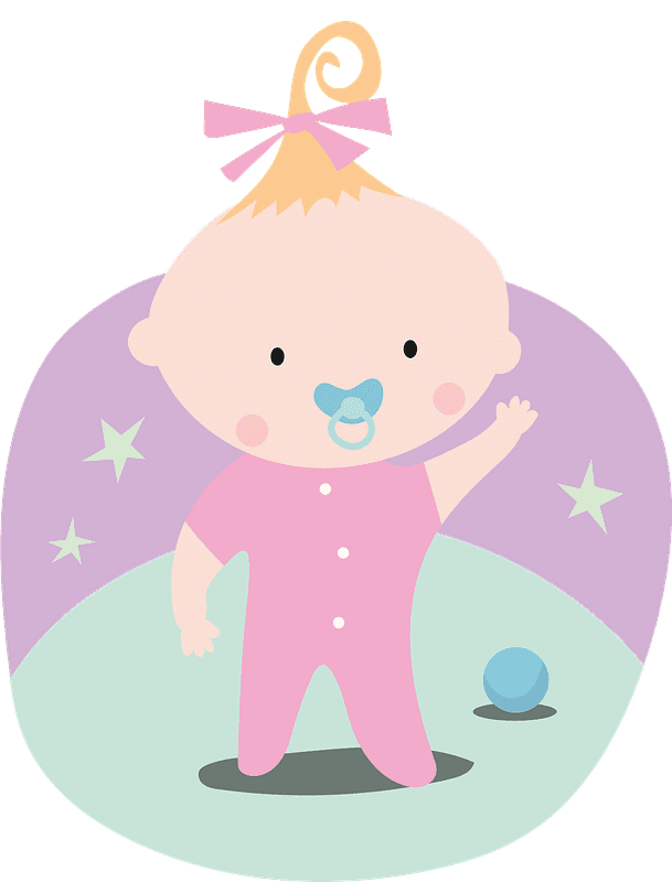 Baby Girl clipart transparent 8