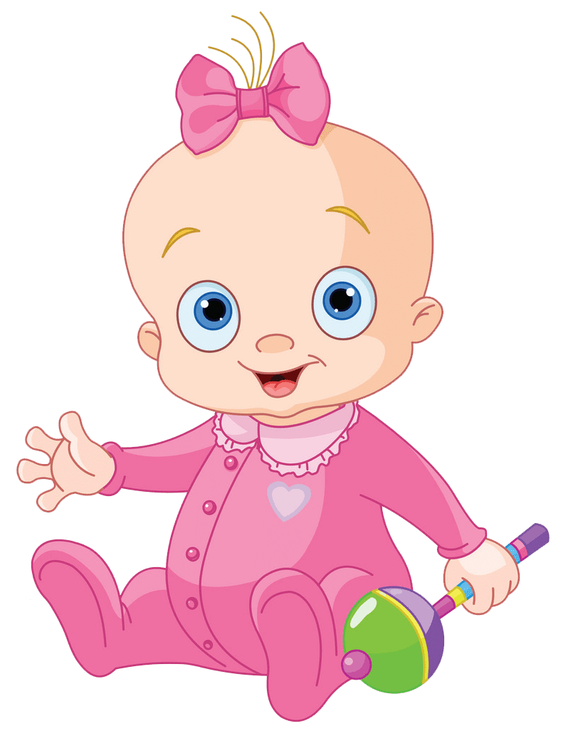 Baby Girl clipart transparent