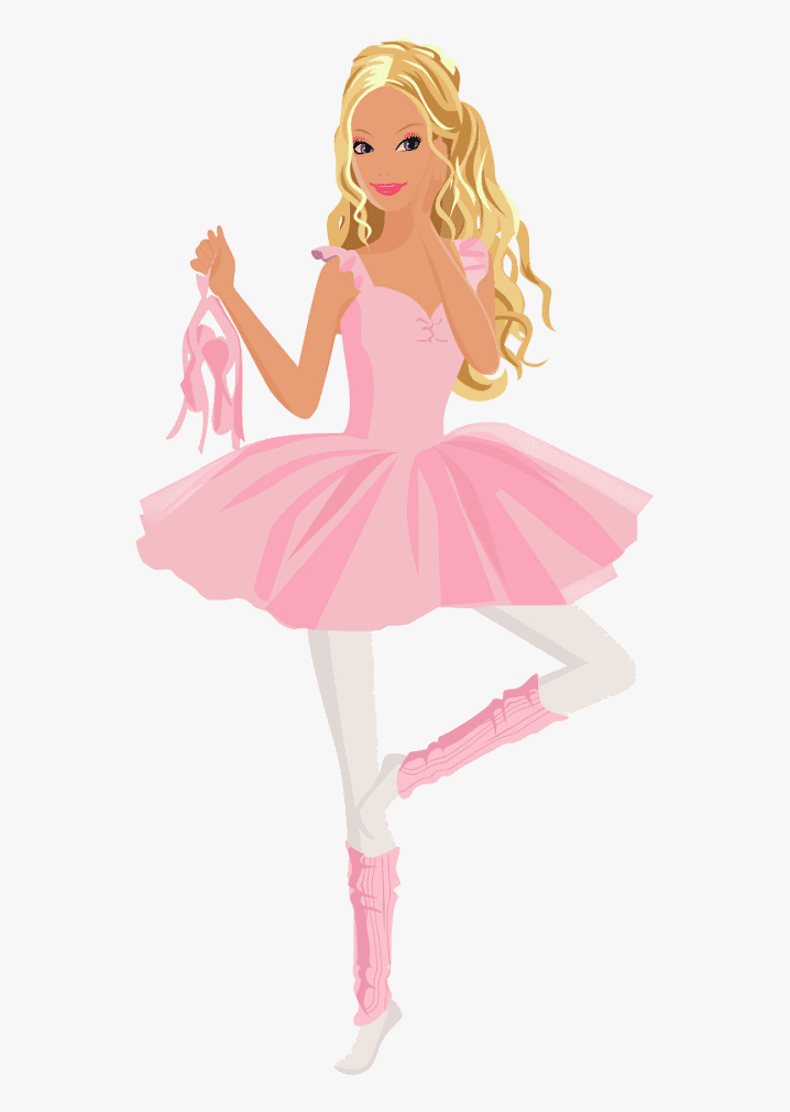 Ballet Barbie clipart