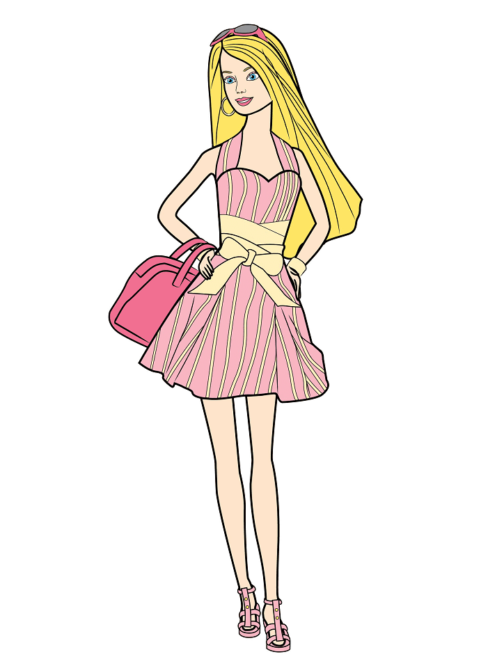Barbie clipart 3