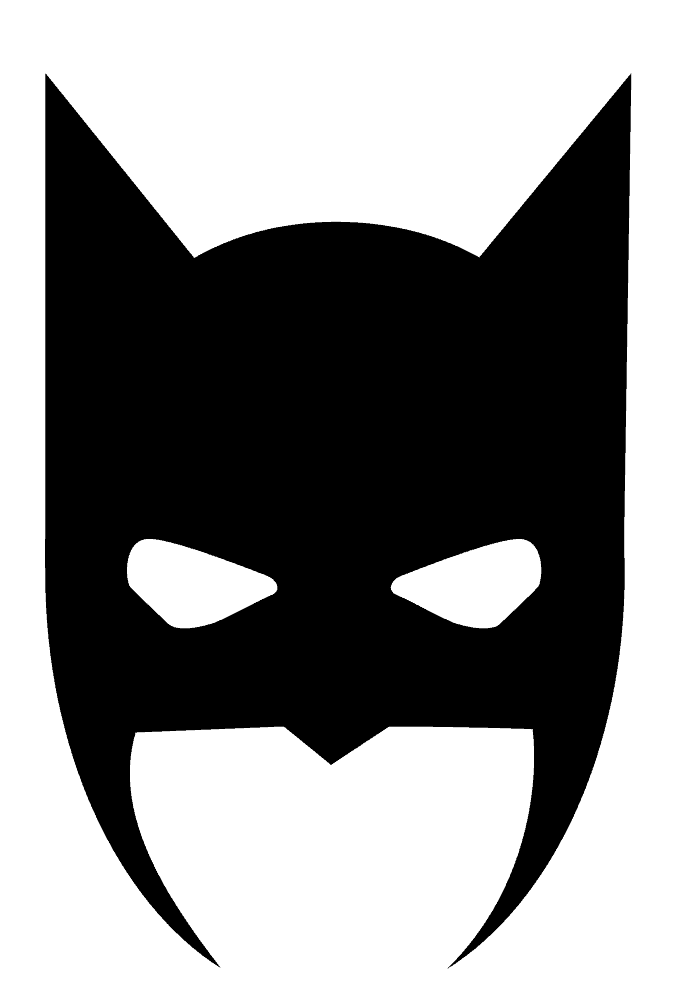 Batman Mask clipart free