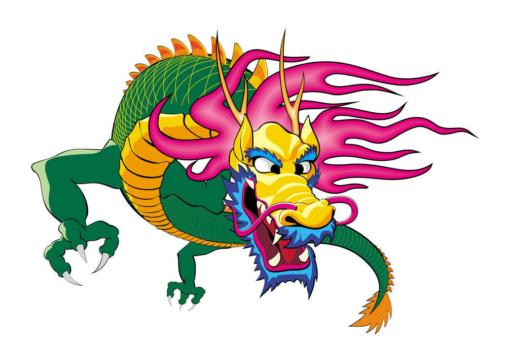Chinese Dragon clipart 6
