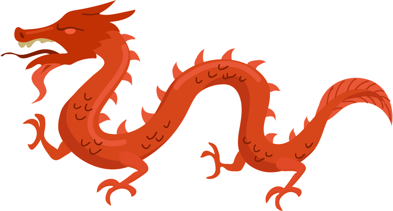 Chinese Dragon clipart transparent free