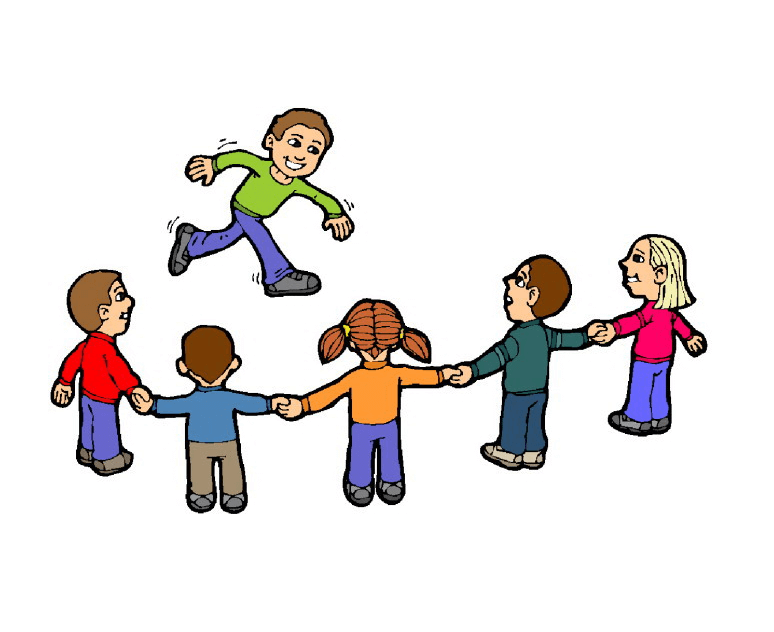 Clipart Friends Playing png image