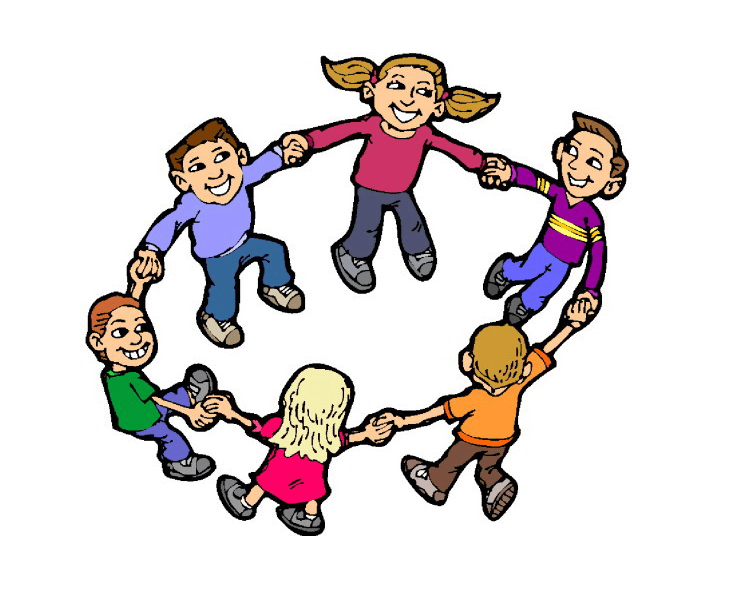 Clipart Friends Playing png