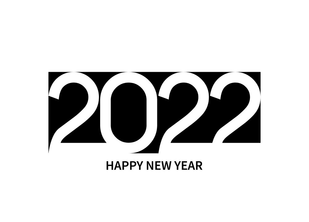 Happy New Year 2022 Clipart
