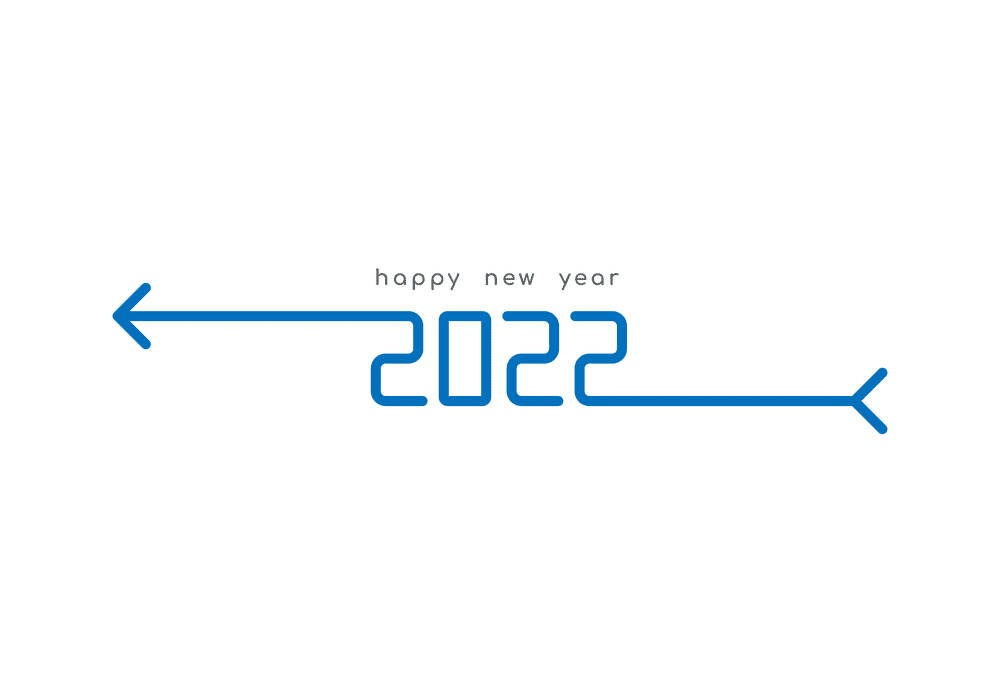 Clipart Happy New Year 2022 png image