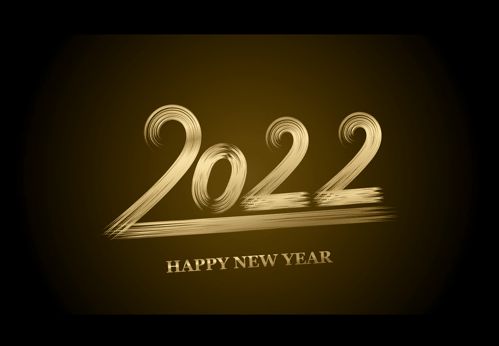 Clipart Happy New Year 2022 png picture