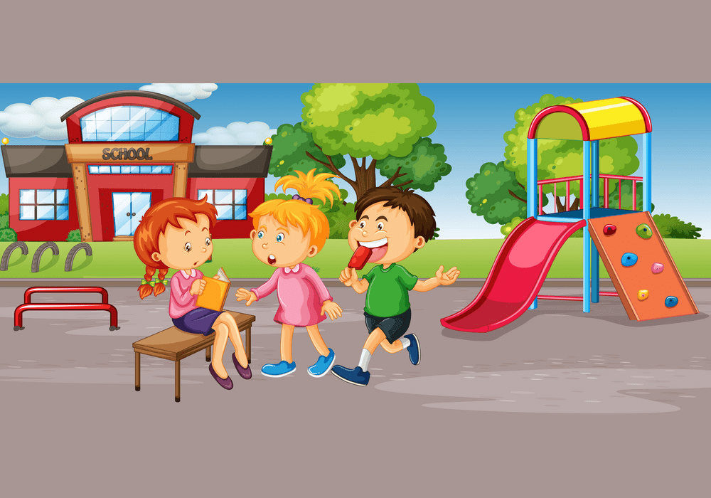 Clipart School Playground free