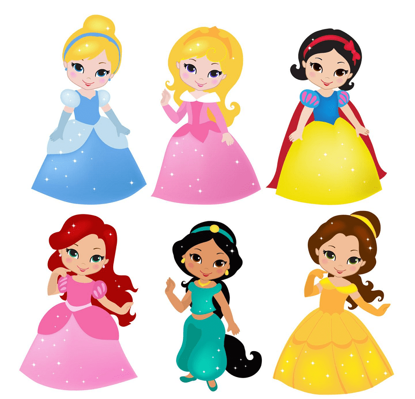 Disney Princesses clipart free