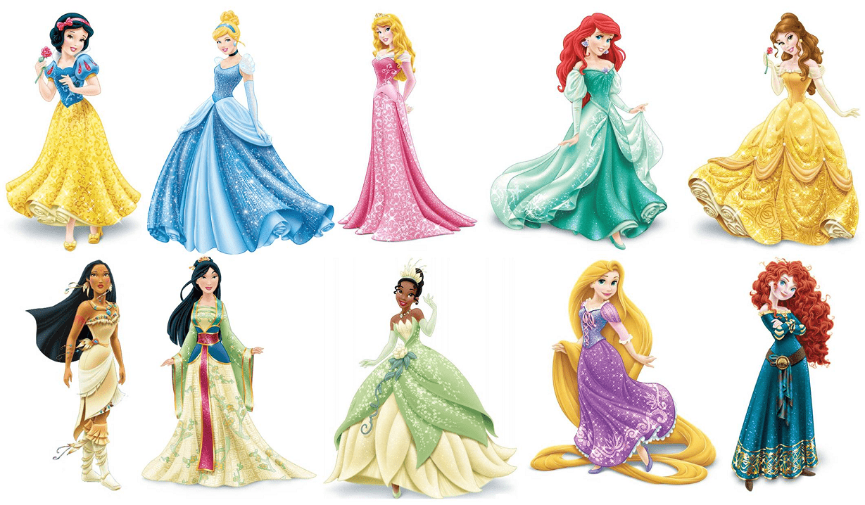 Disney Princesses clipart png