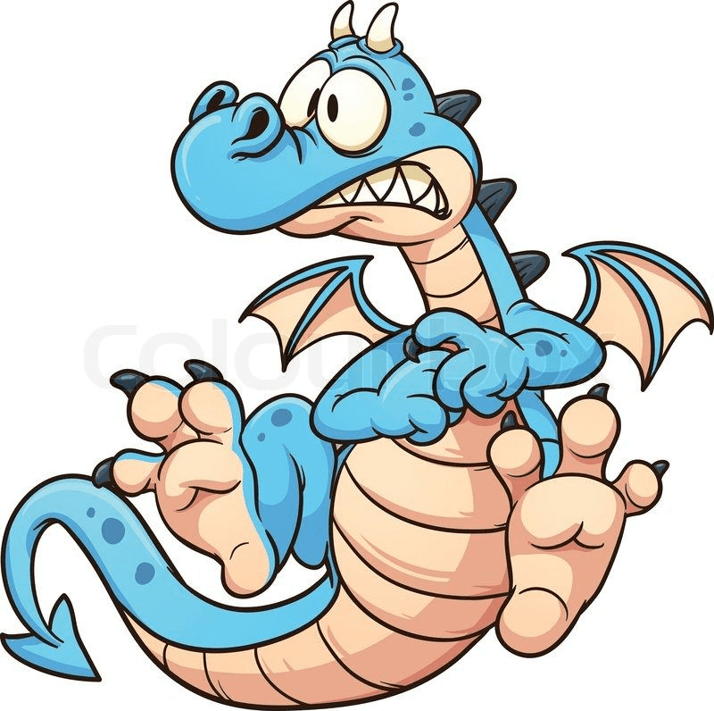 Download Blue Dragon clipart for free