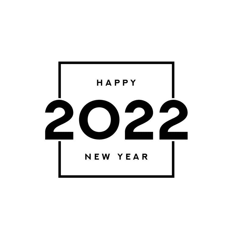 Download Clipart Happy New Year 2022