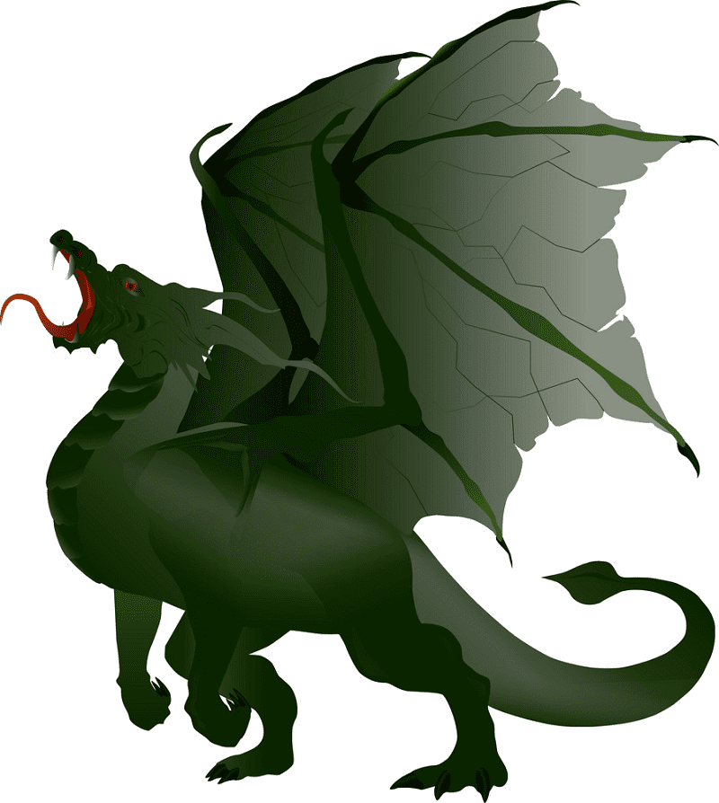 Dragon clipart png 1