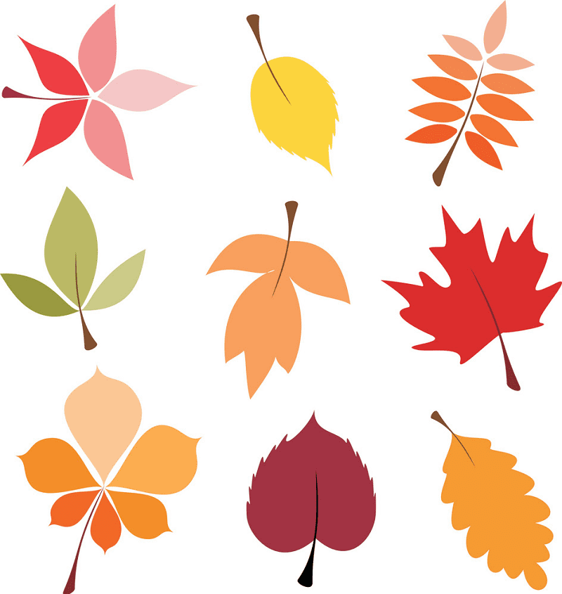 Fall Leaves clipart free