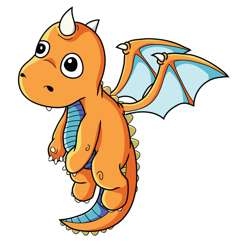 Free Baby Dragon clipart image
