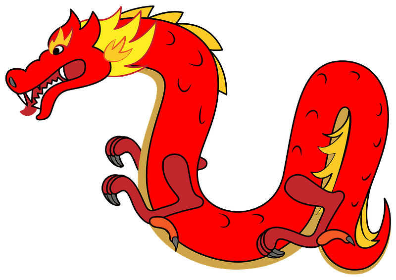 Free Chinese Dragon clipart transparent