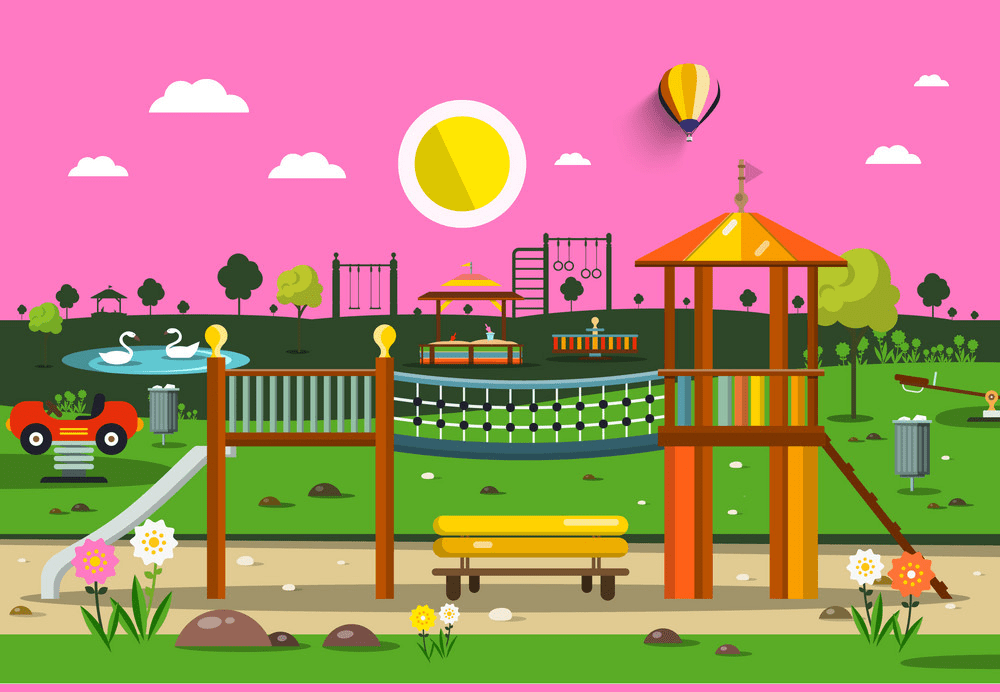 Free Park Playground clipart png image