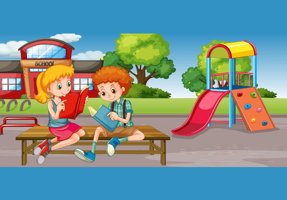 Free School Playground clipart png image