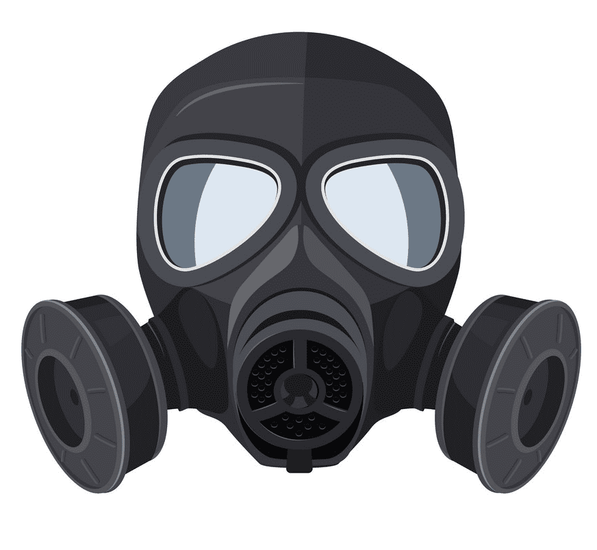 Gas Mask clipart 2