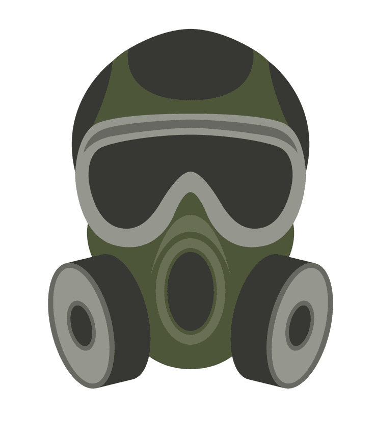 Gas Mask clipart free