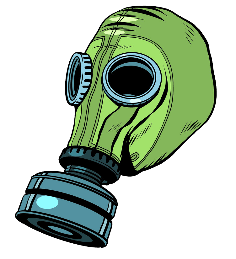 Gas Mask clipart transparent