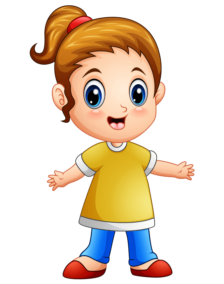 Girl clipart transparent 5