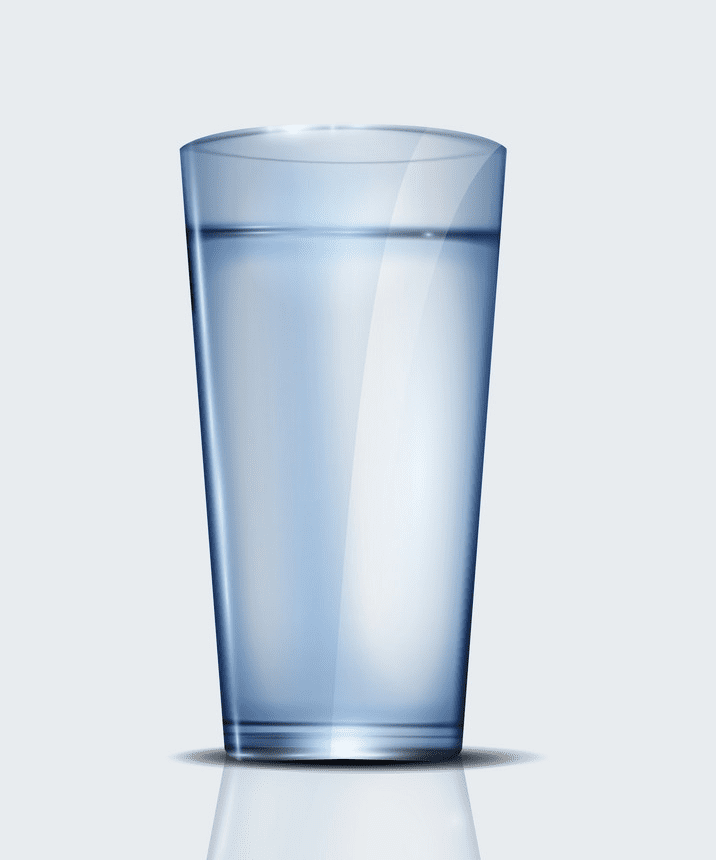 Glass of Water clipart png